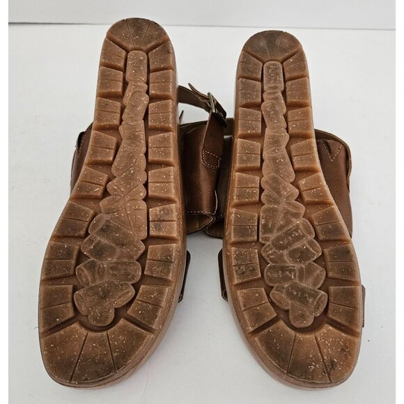 Korks By Kork-Ease Fraya Platform Sandal Brown Woman SZ 10 Excellent Worn Once - Picture 4 of 10